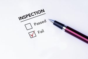 inspection pass fail ticked