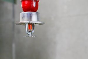 fire sprinkler system red